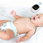 Wireless Bedwetting Alarm for Kids with Vibration Sensor and Remote Receiver White