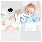 Wireless Bedwetting Alarm for Kids with Vibration Sensor and Remote Receiver White