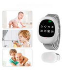 Wireless Bedwetting Alarm for Kids with Vibration Sensor and Remote Receiver White