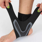 Ankle X-Wrap Compression Sleeve Support Brace for Plantar Fasciitis and Ankle Stability, Black or Beige, One Size