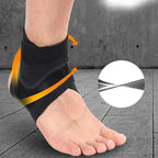 Ankle X-Wrap Compression Sleeve Support Brace for Plantar Fasciitis and Ankle Stability, Black or Beige, One Size