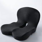 Memory Foam Seat Cushion Ergonomic Comfort Pad for Office Car Chair with Removable Washable Cover