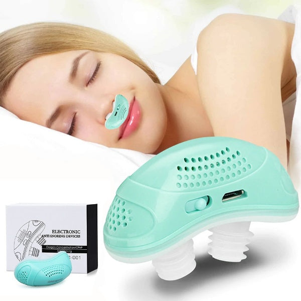 SleepAir Micro CPAP Sleep Apnea Device Portable Travel Anti-Snoring Quiet Compact Alternative