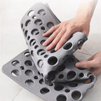 Non-Slip Antibacterial Shower Mat Slip-Resistant Bath Rug Easy to Clean Durable