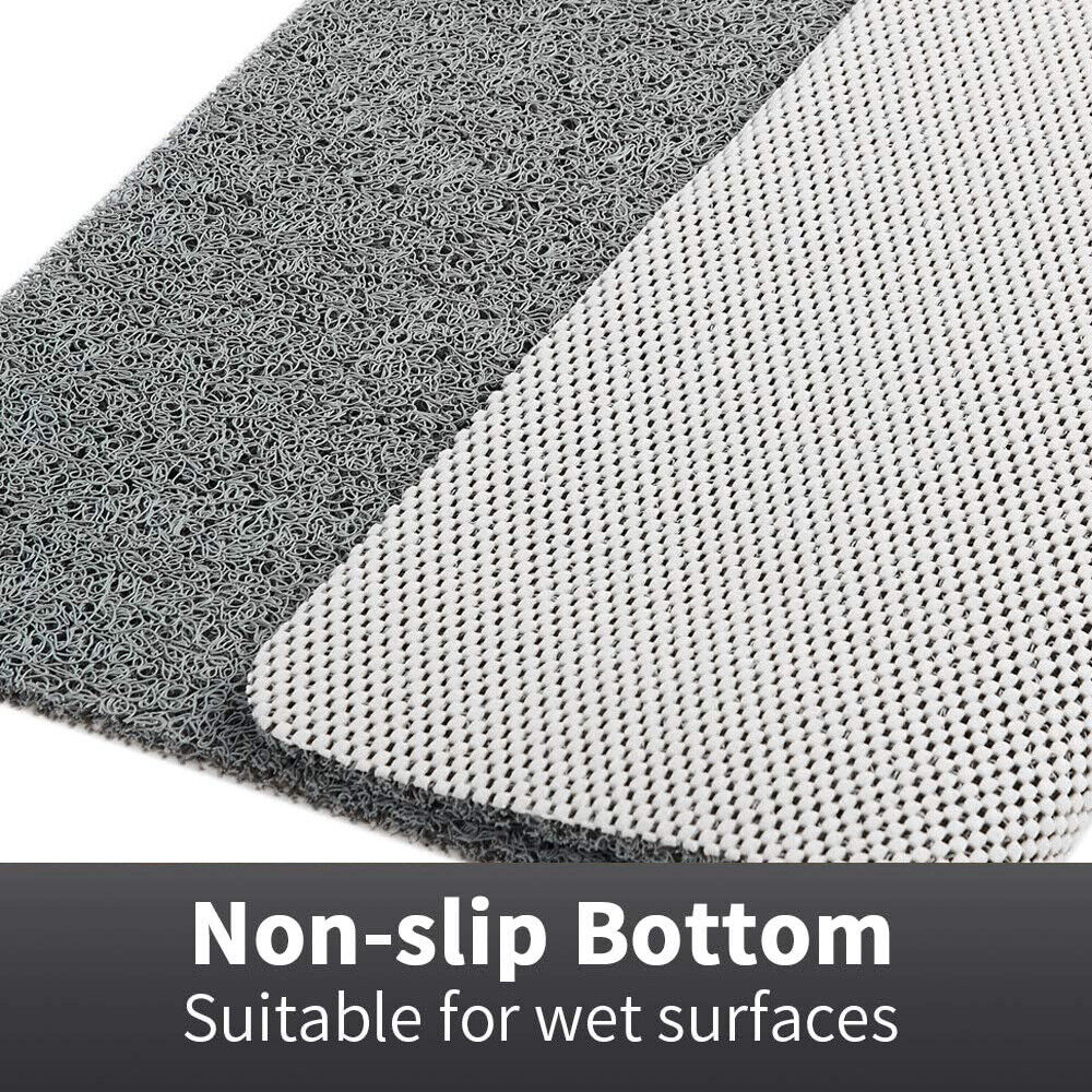 Non-Slip Shower Mat Soft Fabric Quick Drainage Customizable Size Machine Washable