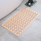 Non-Slip Antibacterial Shower Mat Slip-Resistant Bath Rug Easy to Clean Durable