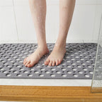 Non-Slip Antibacterial Shower Mat Slip-Resistant Bath Rug Easy to Clean Durable