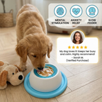 Interactive Lick Mat Slow Feeder Dog Toy for Anxiety Relief and Mental Enrichment