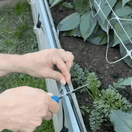 Irrigation System with Smart Timer Automated Garden Watering Efficient Water-Saving Outdoor Hose Attachment