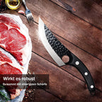 Japanese Chef Knife 25.5cm Stainless Steel Blade Ergonomic Wooden Handle with Protective Case