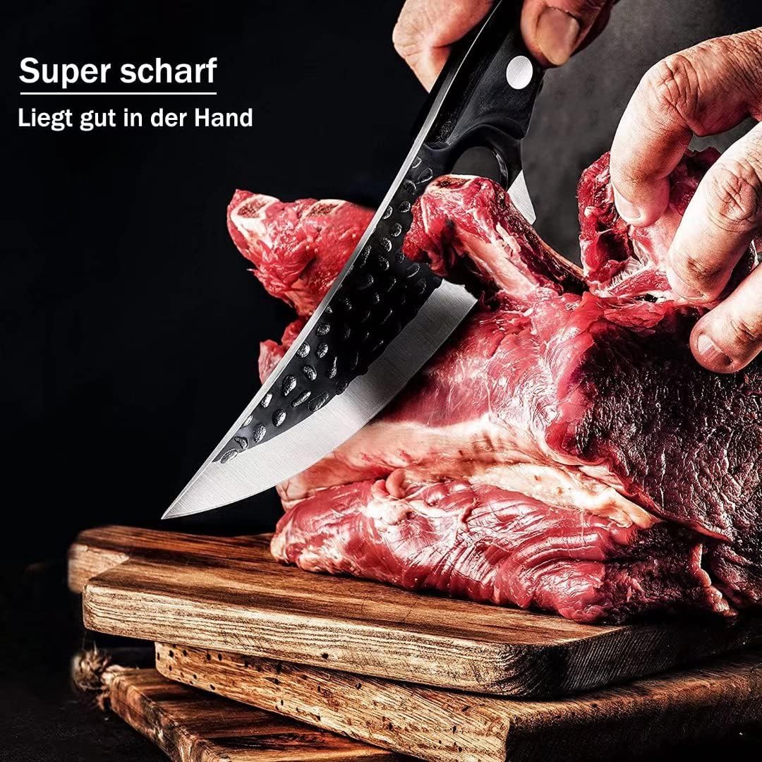 Japanese Chef Knife 25.5cm Stainless Steel Blade Ergonomic Wooden Handle with Protective Case