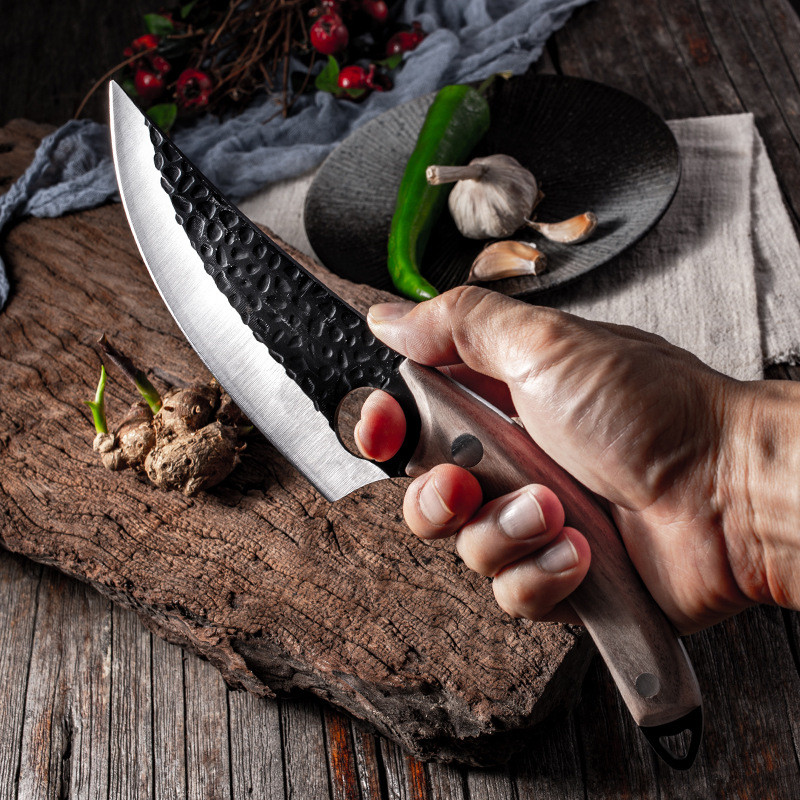 Japanese Chef Knife 25.5cm Stainless Steel Blade Ergonomic Wooden Handle with Protective Case