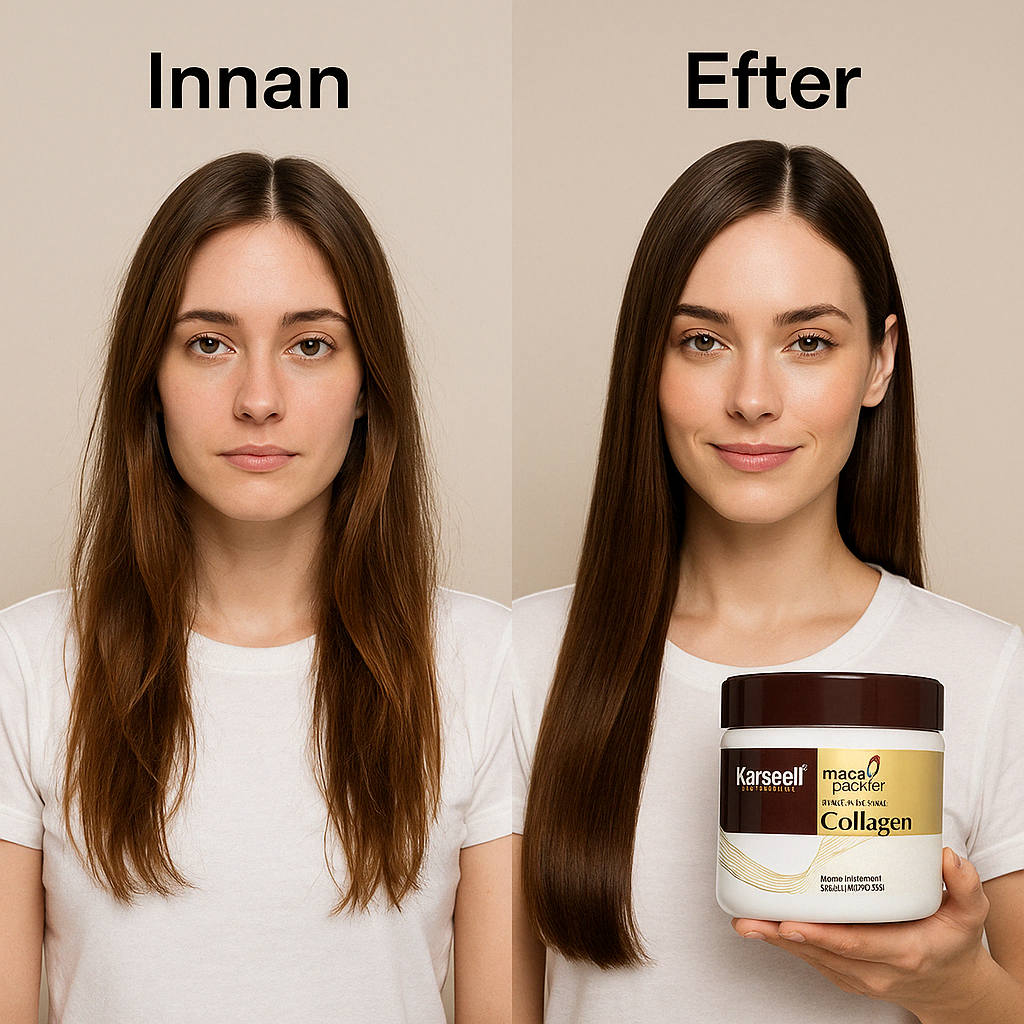 Karseell Maca Repairing Hair Treatment Mask with Hydrolyzed Collagen for Dry, Damaged, Frizzy Hair