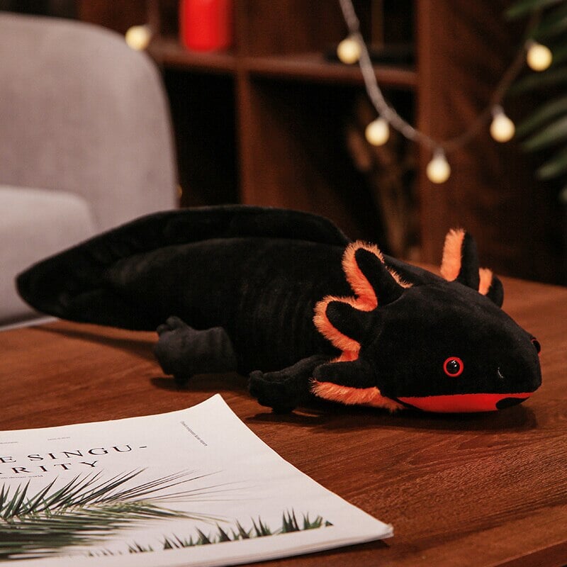 Kawaii Colorful Axolotl Plushie Soft Stuffed Animal Toy 2 Sizes 6 Colors