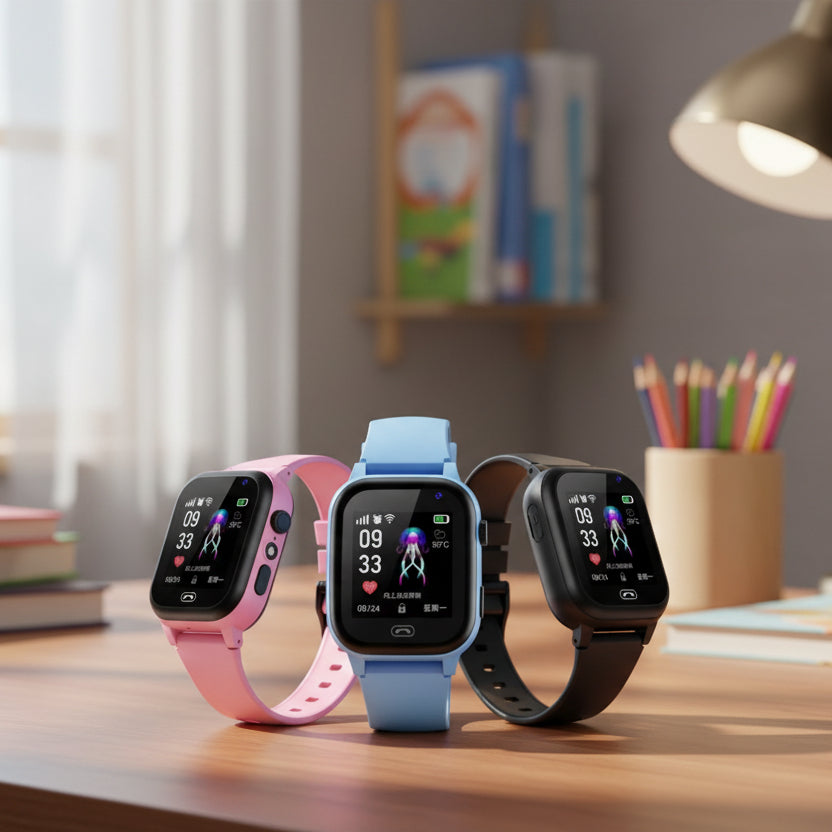 Children's Smartwatch with GPS Tracking Video Calls Fitness Tracker and SOS Alert Water Resistant