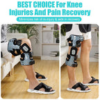 Knee Brace for Osteoarthritis Support with Medial and Lateral Stability Unloader Design