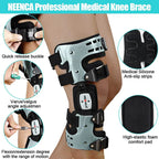 Knee Brace for Osteoarthritis Support with Medial and Lateral Stability Unloader Design