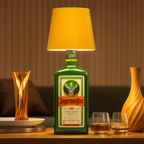 Lumi’Bouteille Wireless Bottle Lamp USB-C Rechargeable Touch Brightness Upcycled Bottle Light Indoor Outdoor