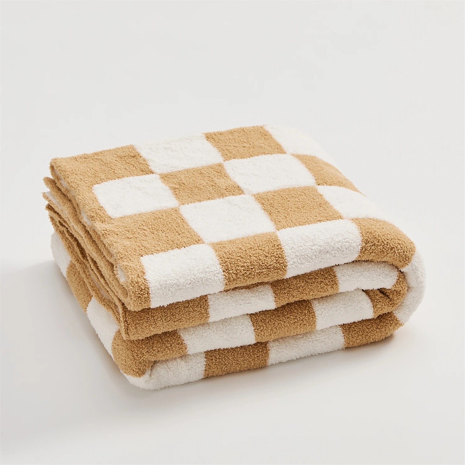Plaid Blanket Soft Checkered Pattern Cozy Throw for Living Room Bedroom and Outdoor Use