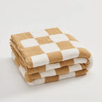 Plaid Blanket Soft Checkered Pattern Cozy Throw for Living Room Bedroom and Picnic Use