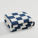Plaid Blanket Soft Checkered Pattern Cozy Throw for Living Room Bedroom and Picnic Use