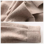 Men's Cashmere Sweater Soft Warm Knitwear Classic Fit Casual and Office Wear