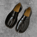 Men's Split Toe Dress Shoes Thick Sole Comfortable Durable Casual Formal Footwear