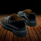 Men's Split Toe Dress Shoes Thick Sole Comfortable Durable Casual Formal Footwear