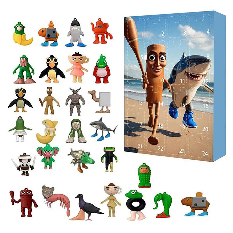 MINDPOP 2025 Internet Culture Advent Calendar 24 Meme-Inspired Collectible Toys