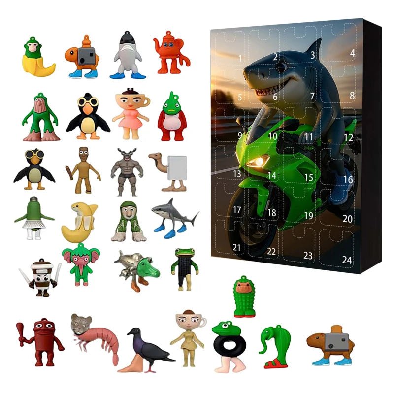MINDPOP 2025 Internet Culture Advent Calendar 24 Meme-Inspired Collectible Toys