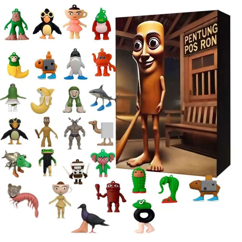 MINDPOP 2025 Internet Culture Advent Calendar 24 Meme-Inspired Collectible Toys