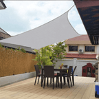 Outdoor Sun and Rain Cover Polyester Weather-Resistant Patio Balcony Shade Multicolor Various Sizes
