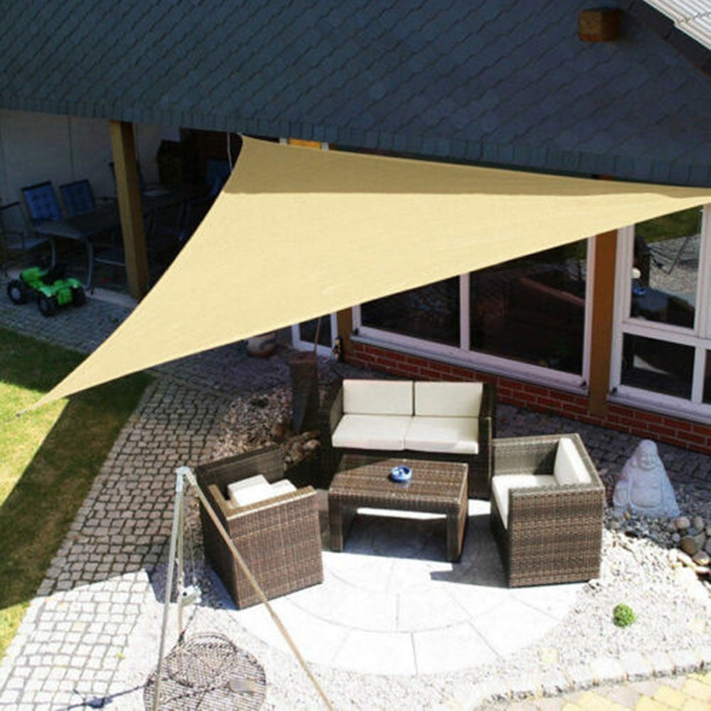 Outdoor Sun and Rain Cover Polyester Weather-Resistant Patio Balcony Shade Multicolor Various Sizes