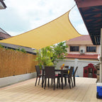 Outdoor Sun and Rain Cover Polyester Weather-Resistant Patio Balcony Shade Multicolor Various Sizes