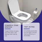 Gel Mold and Stain Cleaner Gel with Brush 3.4 oz for Bathroom Tiles Grout and Surfaces