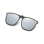 Polarized Flip-Up Clip-On Sunglasses Lightweight Magnesium Alloy UV400 TAC Lenses Black Blue Pink Silver
