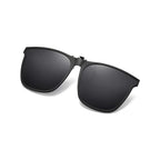 Polarized Flip-Up Clip-On Sunglasses Lightweight Magnesium Alloy UV400 TAC Lenses Black Blue Pink Silver