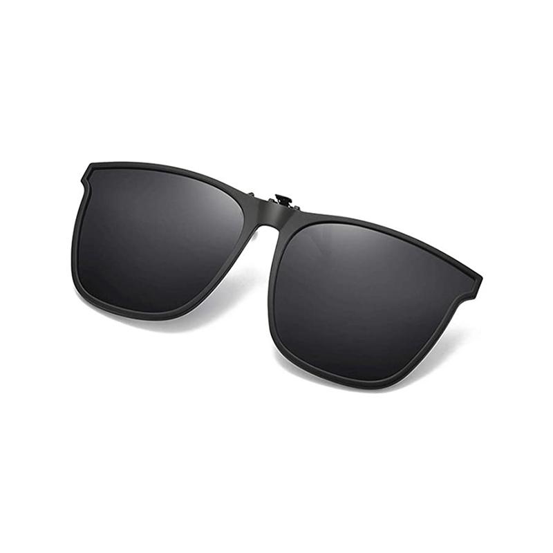 Polarized Flip-Up Clip-On Sunglasses Lightweight Magnesium Alloy UV400 TAC Lenses Black Blue Pink Silver