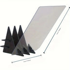 Optical Drawing Board with Clear PMMA Lens Portable Art Projector Compatible with Smartphones and Tablets 18x10 cm