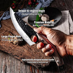OrionKoi Japanese Handcrafted Chef's Knife 5Cr15mov Stainless Steel Wood Handle 25cm