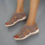Orthopedic Walking Sandals for Women Adjustable Straps Arch Support Comfortable Footbed