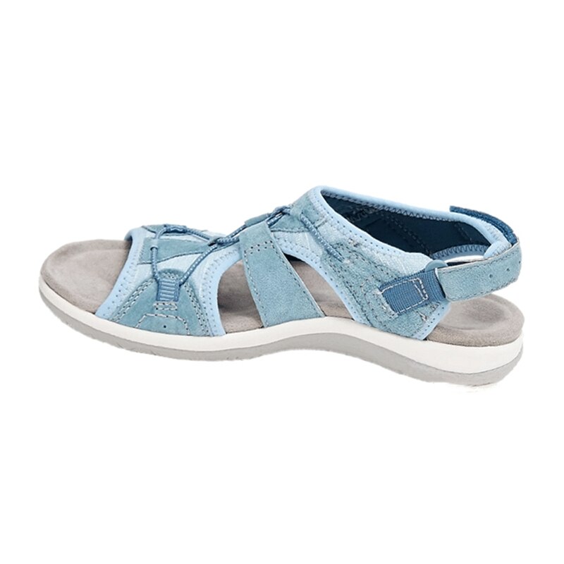 Orthopedic Walking Sandals for Women Adjustable Straps Arch Support Comfortable Footbed
