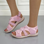 Orthopedic Walking Sandals for Women Adjustable Straps Arch Support Comfortable Footbed
