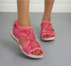 Orthopedic Walking Sandals for Women Adjustable Straps Arch Support Comfortable Footbed