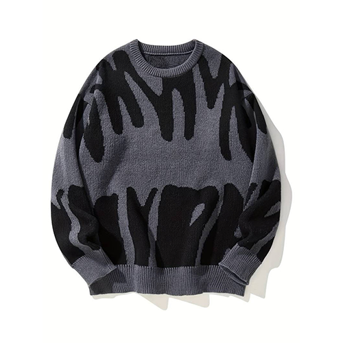 Karter Oversized Sweater Men’s Relaxed Fit Long Sleeve Soft Warm Knit Pullover
