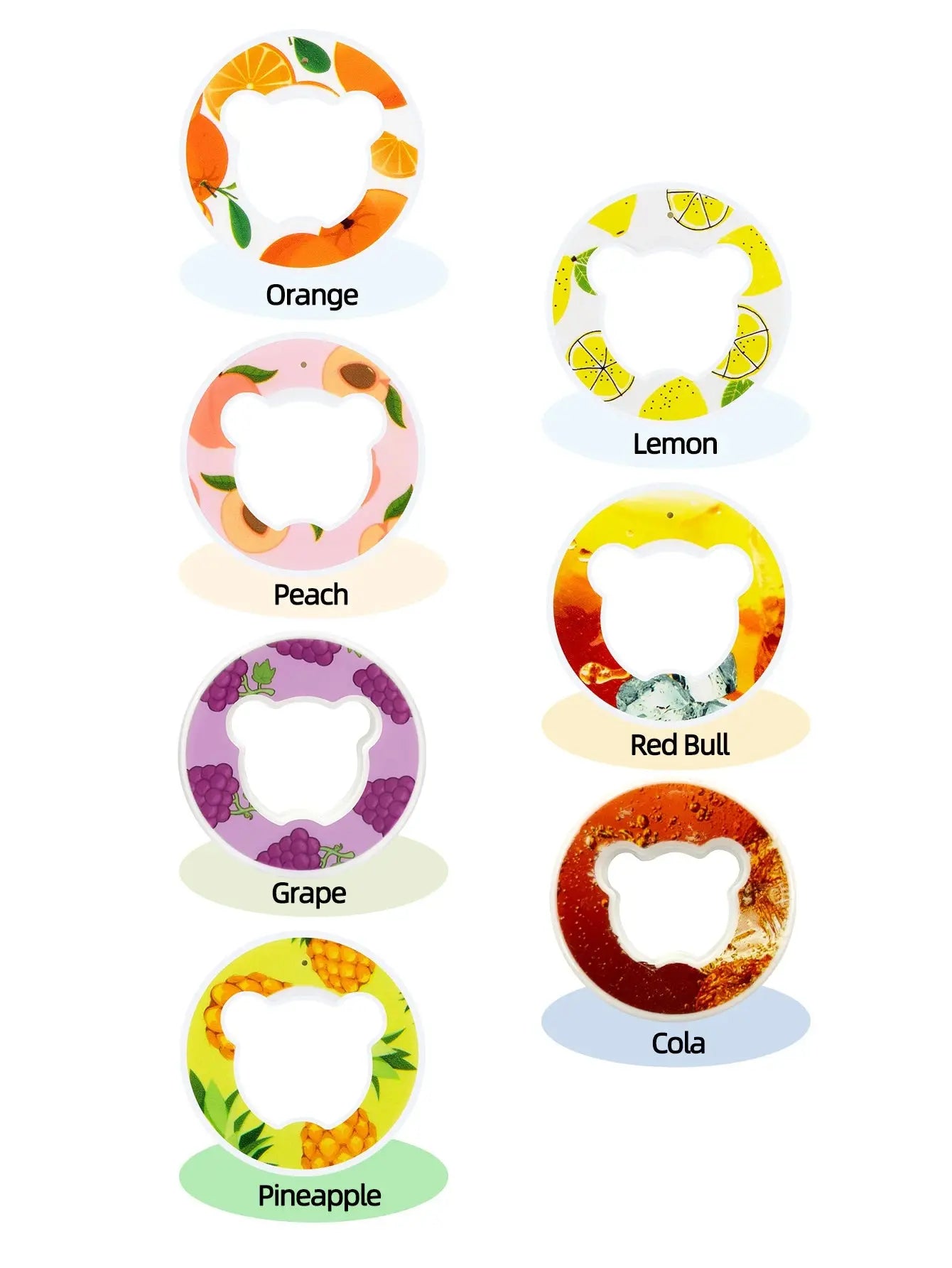 Pack of 5 Air Up Pods Flavored Water Bottle Refills Compatible with All Air Up Bottles