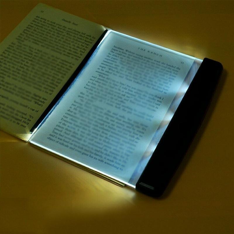Rechargeable LED Book Light with Magnetic Cover Portable Soft Eye-Friendly Reading Lamp