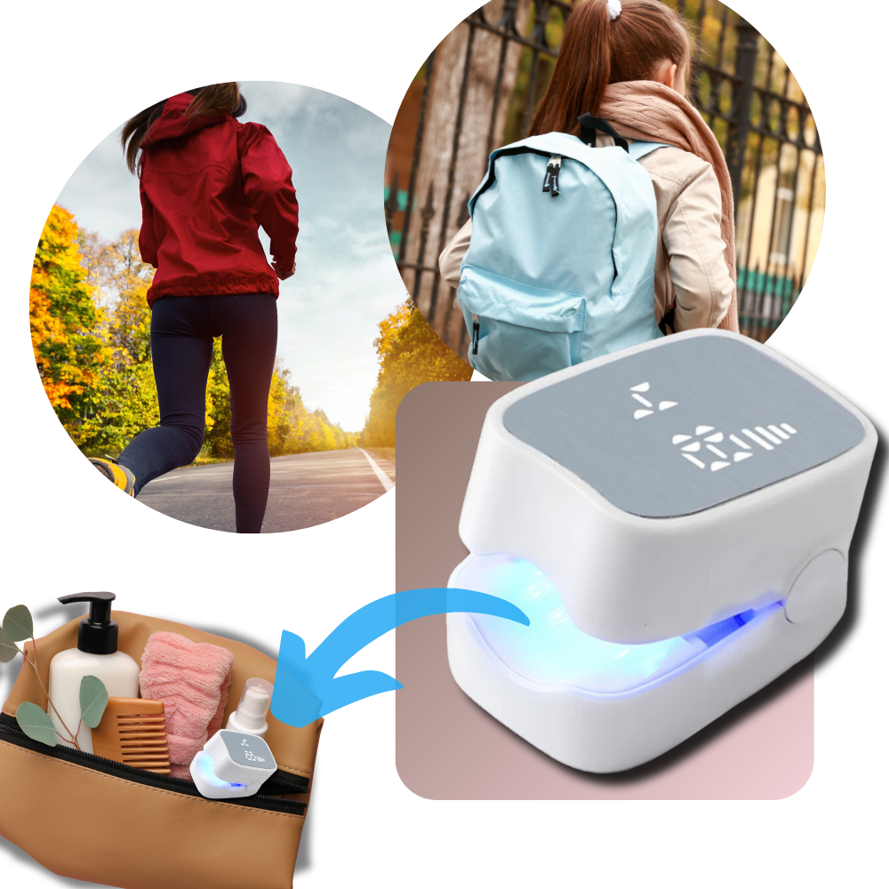 Laser Nail Fungus Treatment Device Dual Laser Technology Portable Handheld 7-Minute Sessions