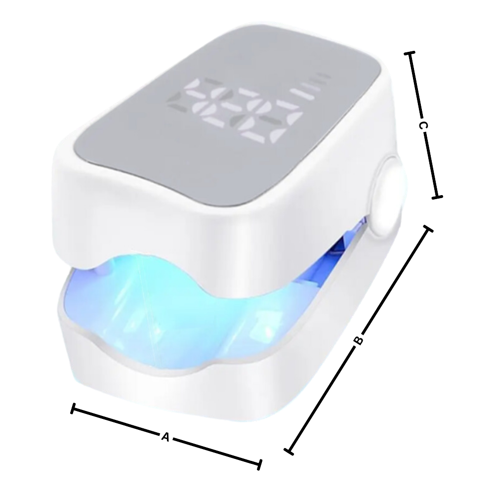Laser Nail Fungus Treatment Device Dual Laser Technology Portable Handheld 7-Minute Sessions