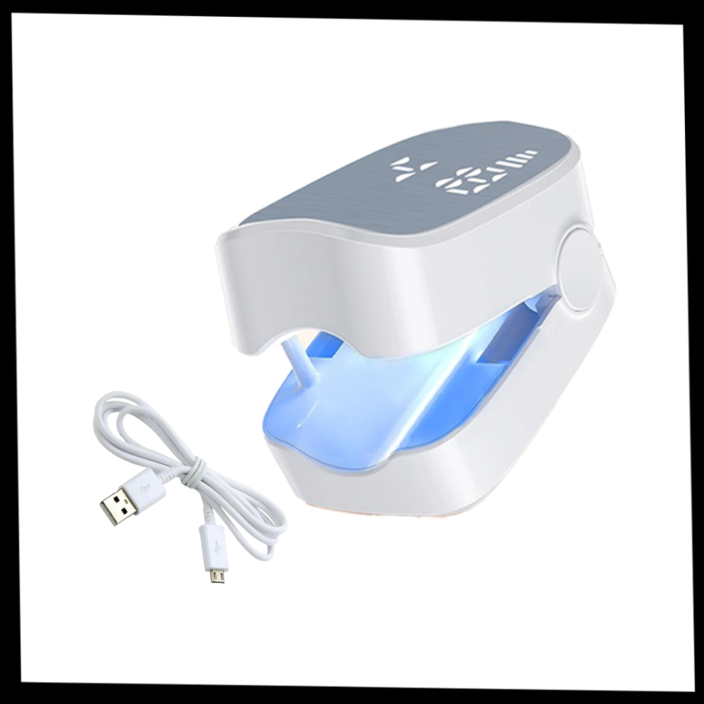 Laser Nail Fungus Treatment Device Dual Laser Technology Portable Handheld 7-Minute Sessions